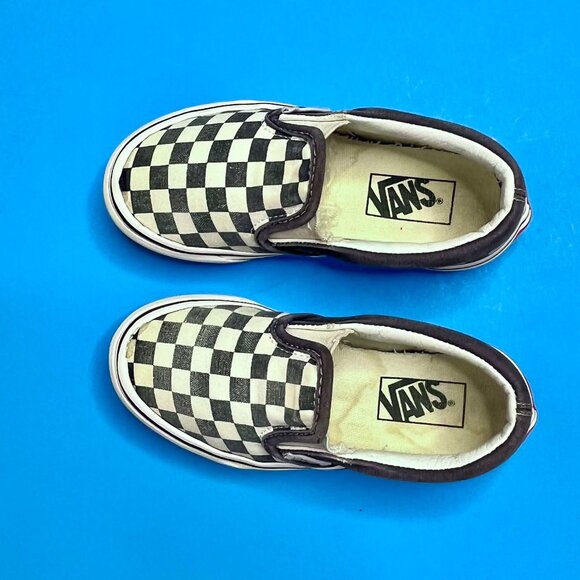 Classic Checkerboard Slip on Vans - Picture 8 of 10